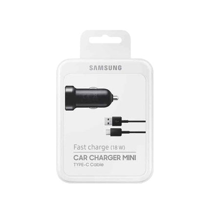 Cargador Samsung Auto mini 18W + Cable tipo C S8 / S8 Plus / Note 8 - mistergadget-mx