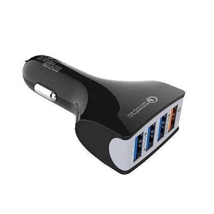 Quick Charge 3.0 Car Charger 36W 4-Port Car Adapter - mistergadget-mx