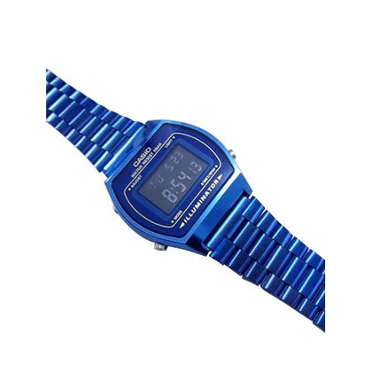 Reloj Casio Vintage Original Azul Metalico - mistergadget-mx