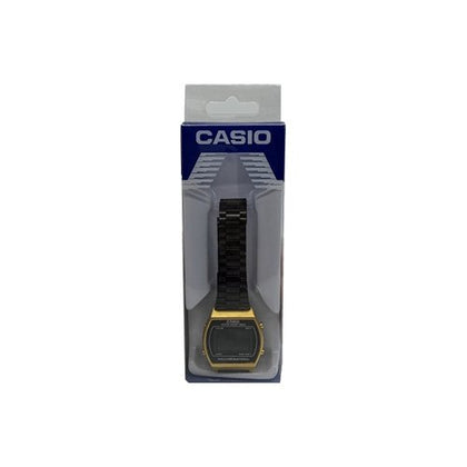 Reloj Casio Vintage Dorado con Negro B640 - mistergadget-mx