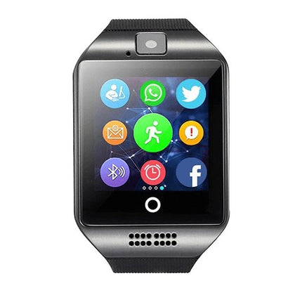 Reloj Smartwatch Q18 Pantalla Curva Celular Camara Bluetooth - mistergadget-mx